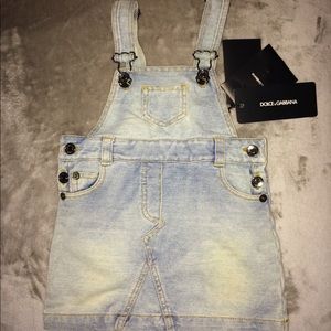 Golce and Gabbana overall for girls
